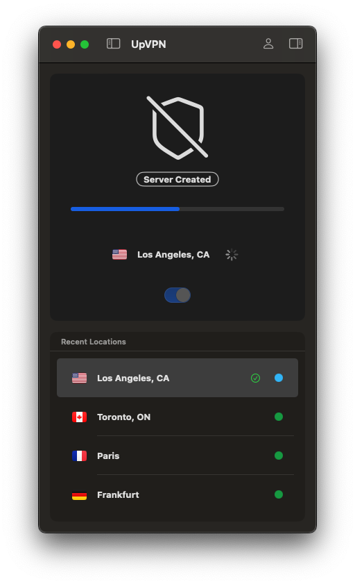 New York VPN on macOS